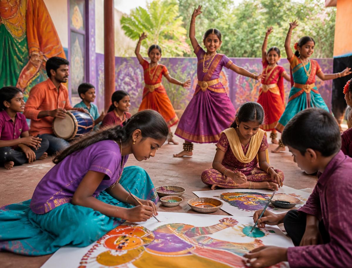 Arts & culture community service by Rtam Trust